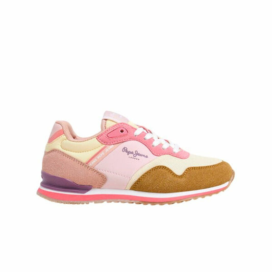 Sports Trainers for Women Pepe Jeans London Band G Light brown-0