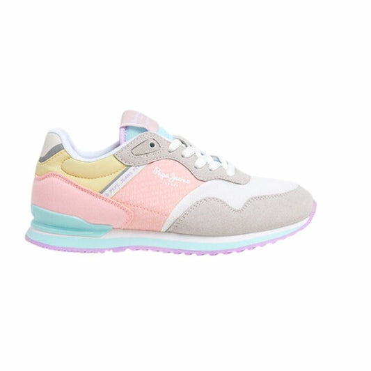 Sports Trainers for Women Pepe Jeans Pepe Jeans London Print G Light grey-0