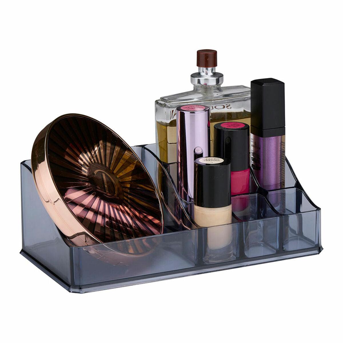 Make-up organizer Touch of Beauty Acrylic 8 compartments-1