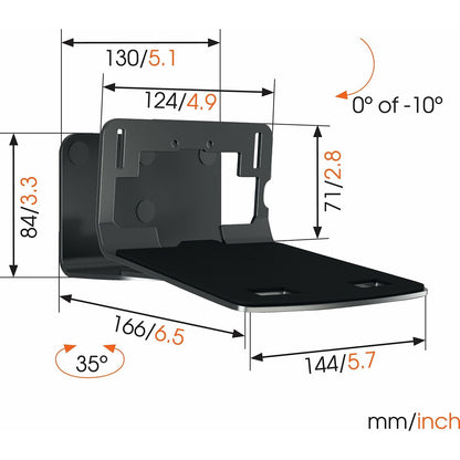 TV Mount Vogel's SOUND3205 NEGRO-5