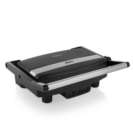 Contact grill Tristar GR-2856 1000W Black Steel 28 x 19 cm-0