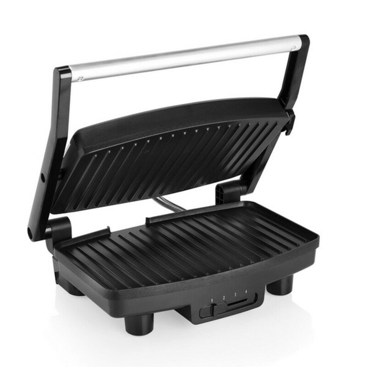 Contact grill Tristar GR-2856 1000W Black Steel 28 x 19 cm-11