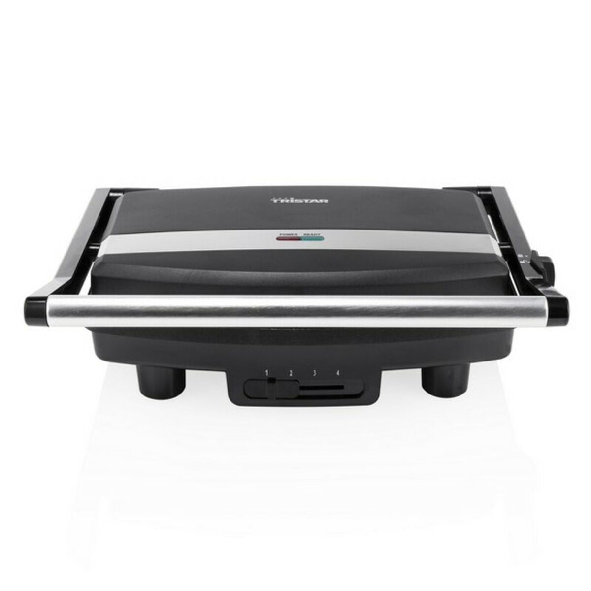 Contact grill Tristar GR-2856 1000W Black Steel 28 x 19 cm-2