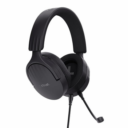 Headphones with Microphone Trust 24898 Black-0