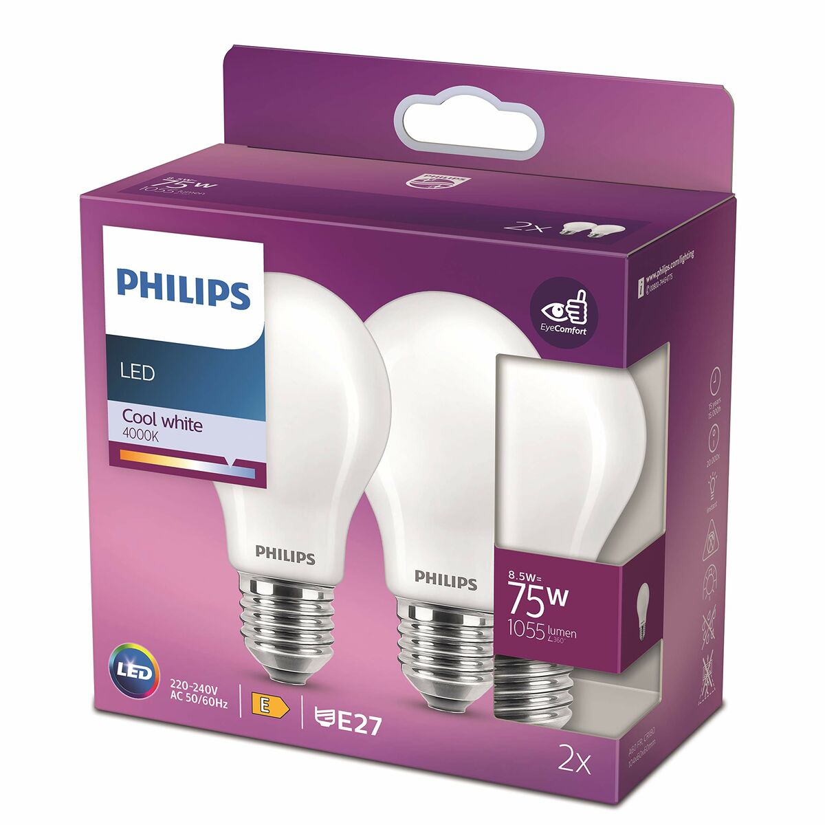 LED lamp Philips 75 W E A++ (4000 K)-12