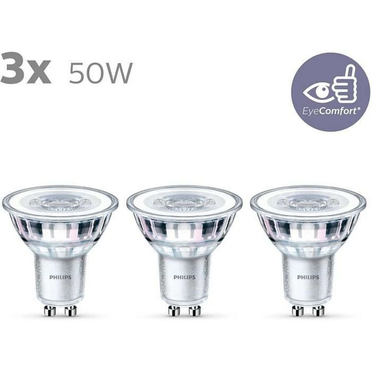 LED lamp Philips Foco F 4,6 W (2700k)-1