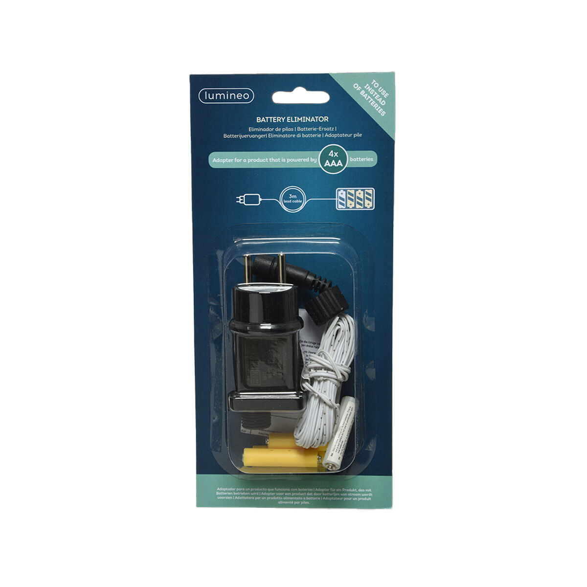 Battery Eliminator Lumineo Interiors 4 x AAA-0