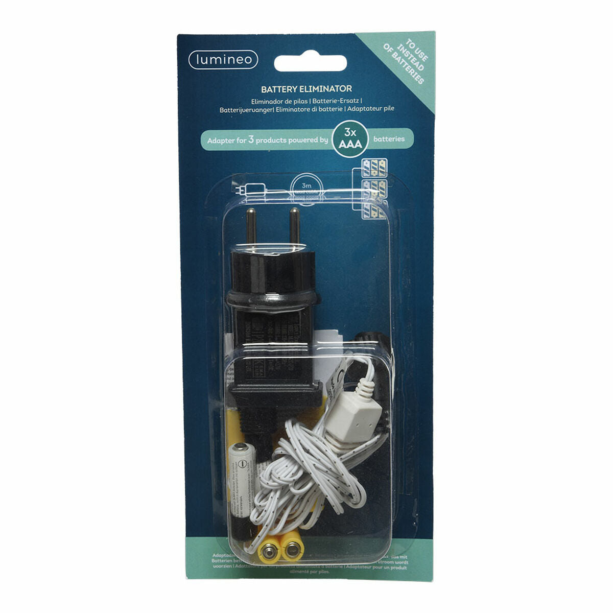 Battery Eliminator Lumineo Interiors 3 x AAA-0