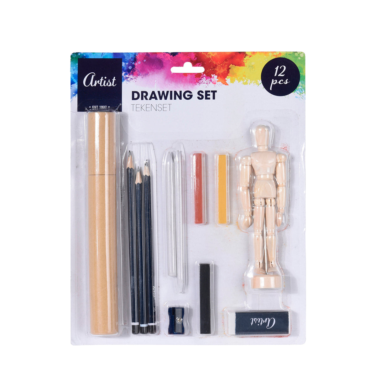 Drawing Set Artist (12 Pcs)-0