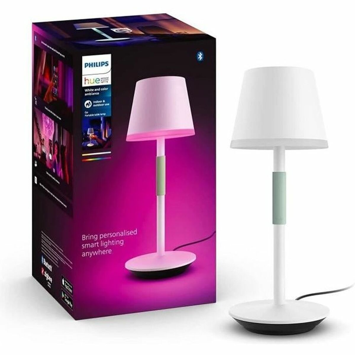 Desk lamp Philips White Metal 220-240 V-0