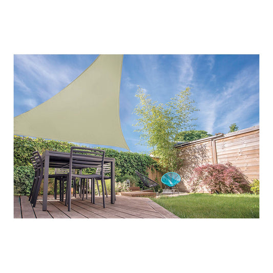 Awning Ambiance Triangular Sand 3,6 x 3,6 x 3,6 m-0