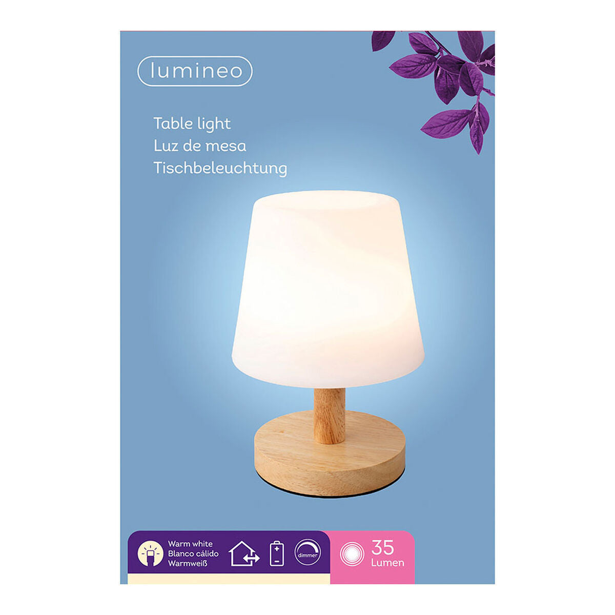 LED Table Lamp Lumineo 894386 Rechargeable-1