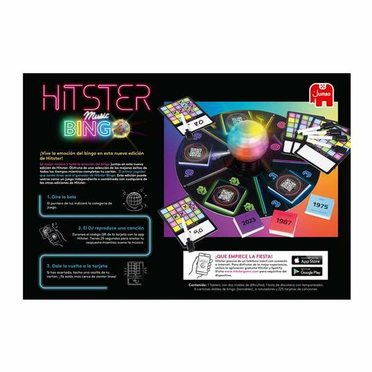Board game Diset Hitster Bingo-5