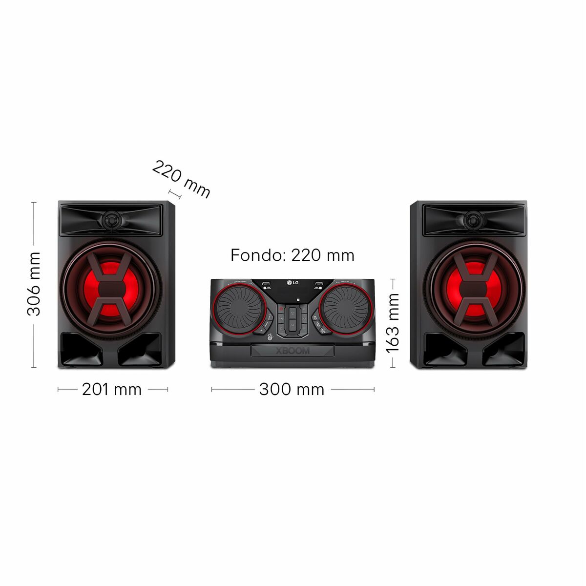 Mini Hifi LG CK43N-2