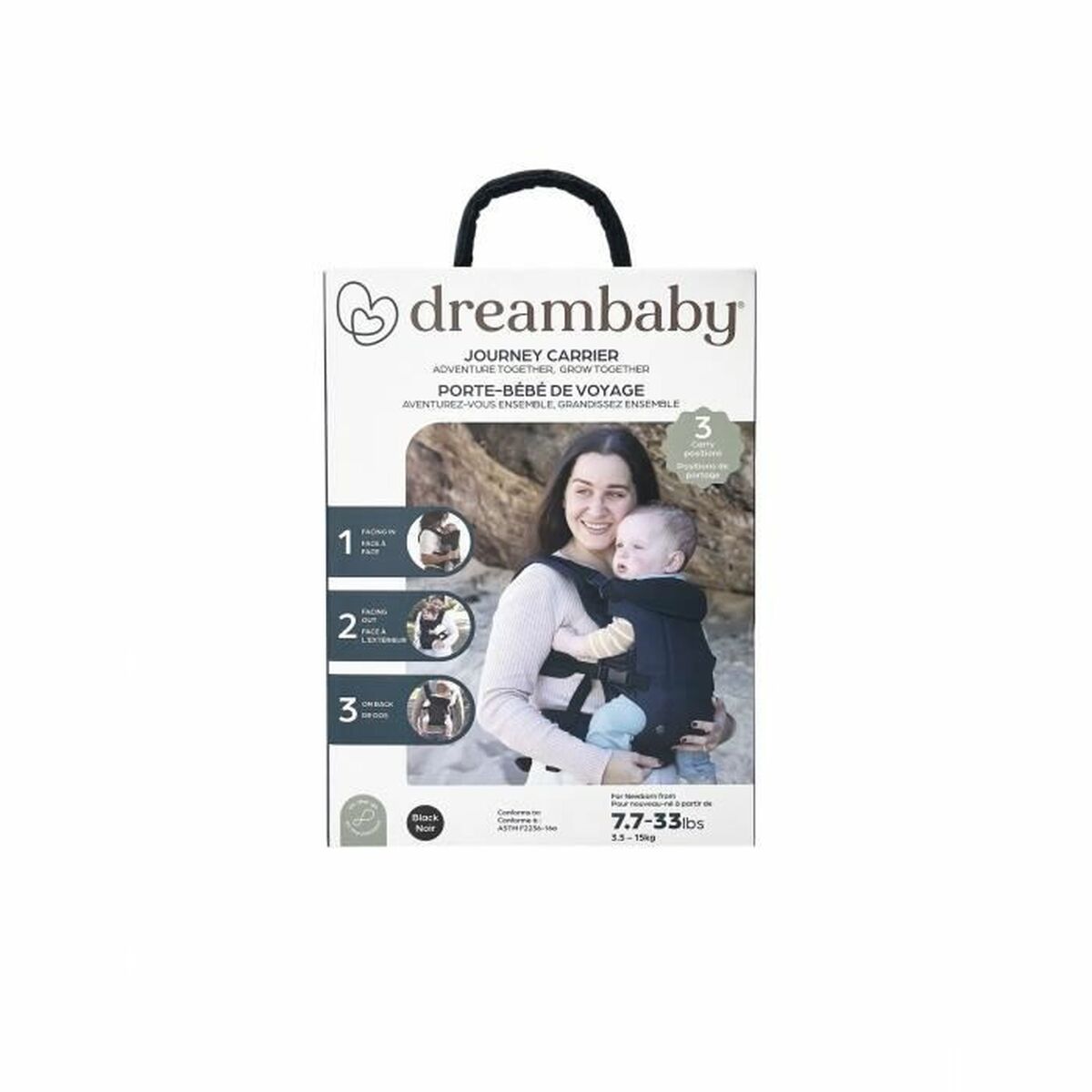 Baby Carrier Backpack Dreambaby JOURNEY 15 kg-1