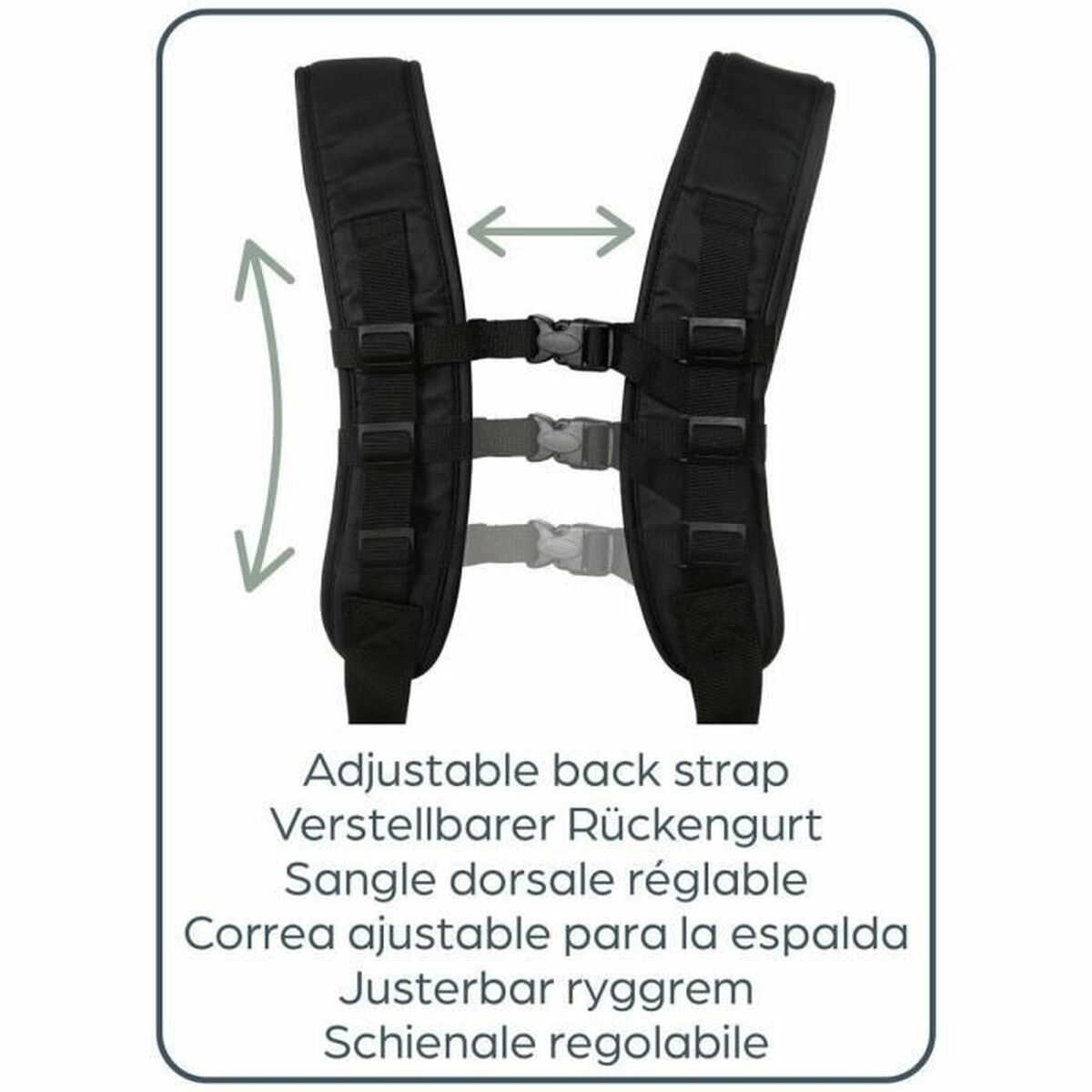 Baby Carrier Backpack Dreambaby Black + 0 Months-4