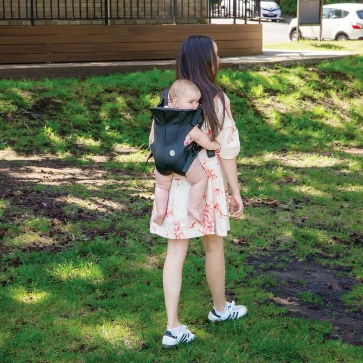 Baby Carrier Backpack Dreambaby Black + 0 Months-1