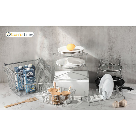 Kitchen Cupboard Organiser Confortime 26 x 25 x 11,5 cm (12 Units)-1