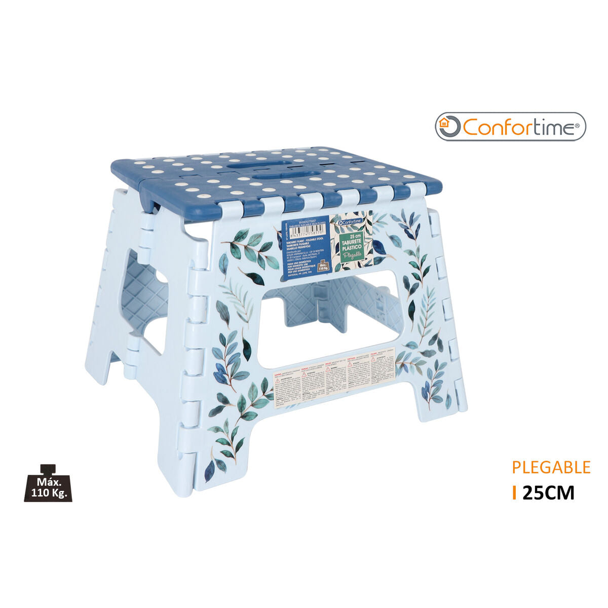 Folding Stool Confortime FLORES 25 cm 6 Units-4