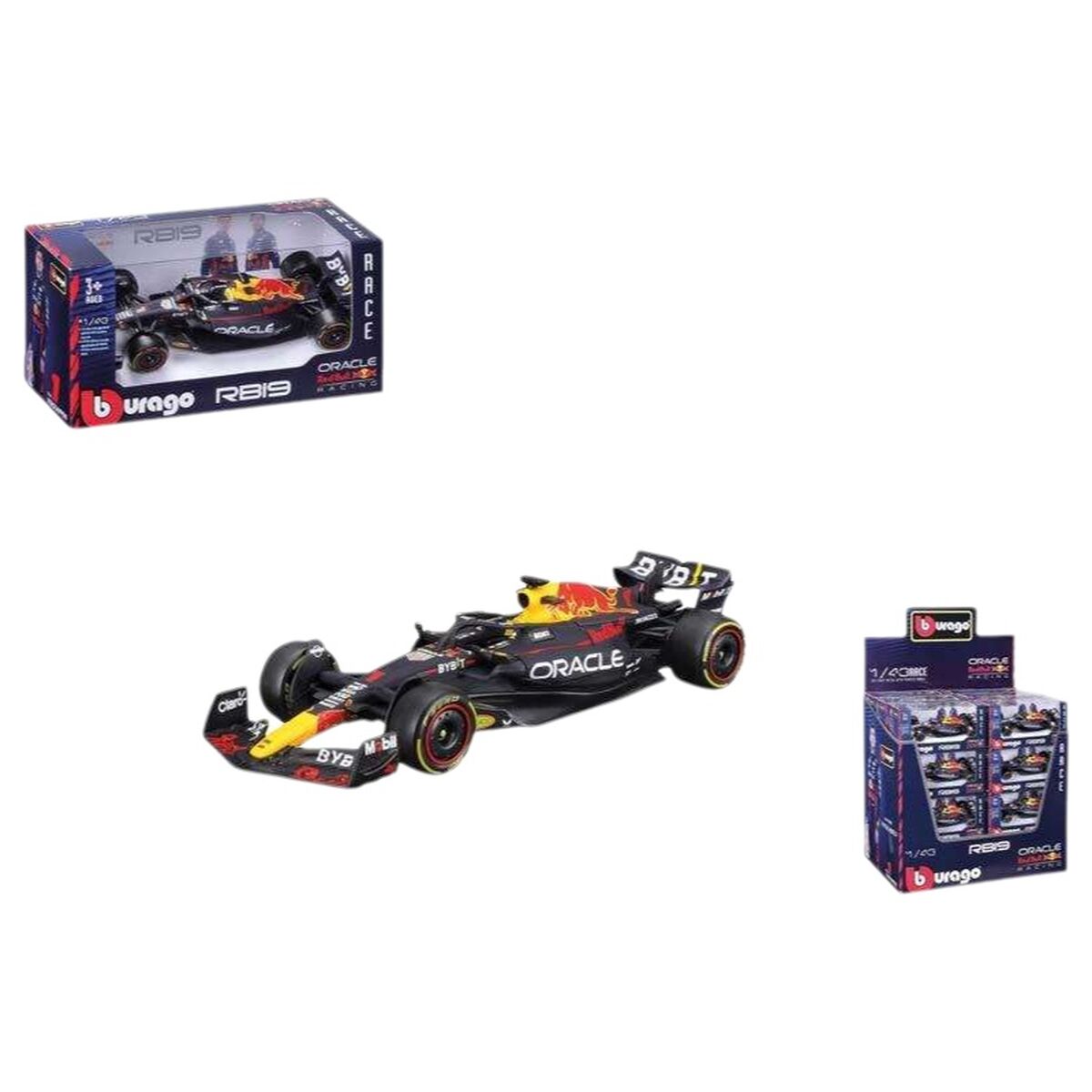 Car Bburago F1 Race Red Bull Racing-0