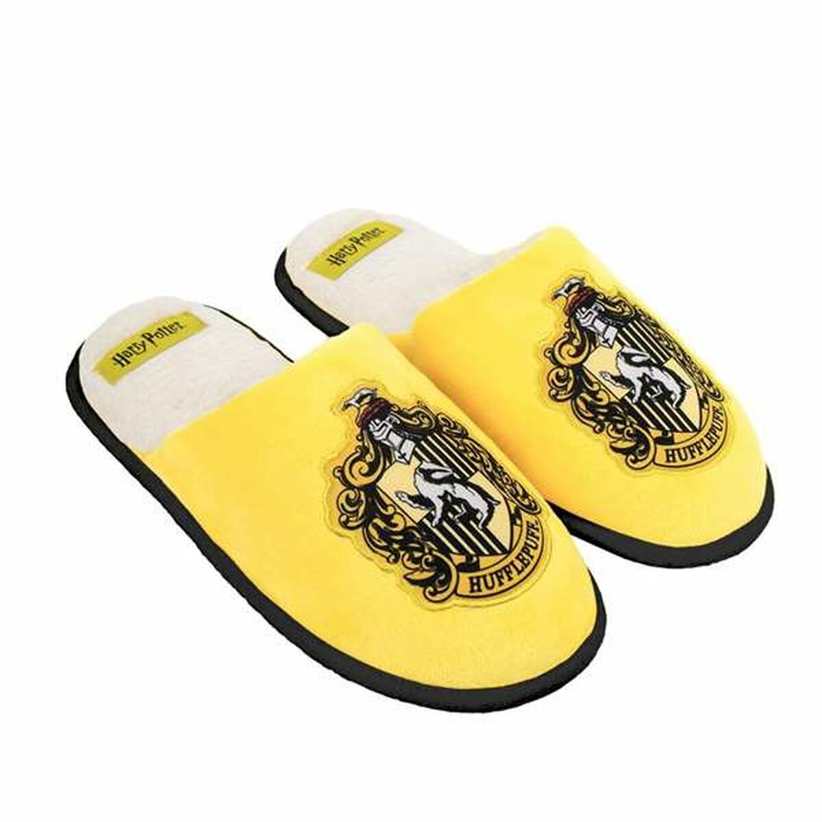 House Slippers Harry Potter Hufflepuff  Yellow-0