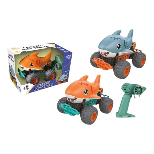 Remote-Controlled Car Blue Orange 23 x 16 x 18 cm Shark-0
