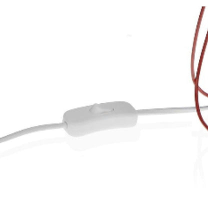 Desk lamp Versa Mila Red 20 x 36 cm Metal-2