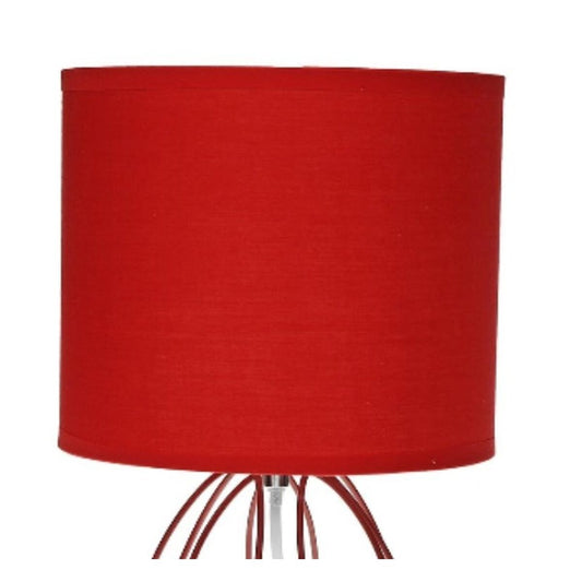 Desk lamp Versa Mila Red 20 x 36 cm Metal-1