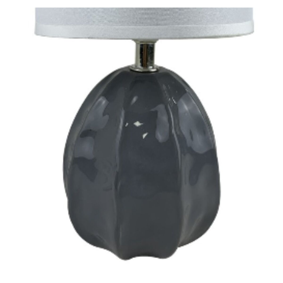 Desk lamp Versa Mery 25 W Grey Ceramic 14 x 27 x 11 cm-1