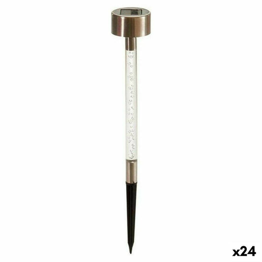 Solar lamp Ibergarden Transparent Silver Marker (24 Units)-0