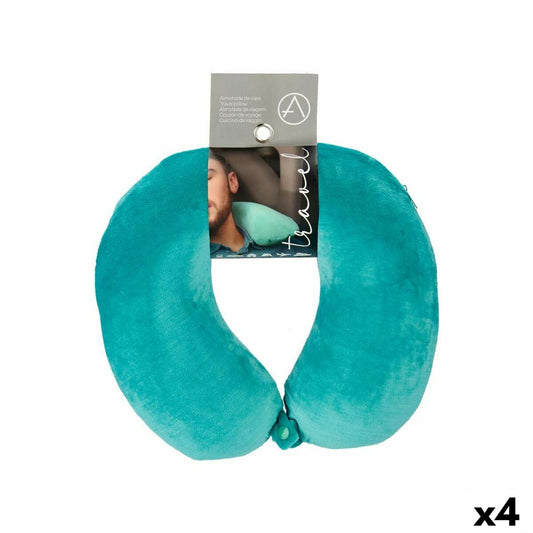 Neck Pillow Green Purple Pink Turquoise 31 x 10,5 x 27,4 cm (4 Units)-0