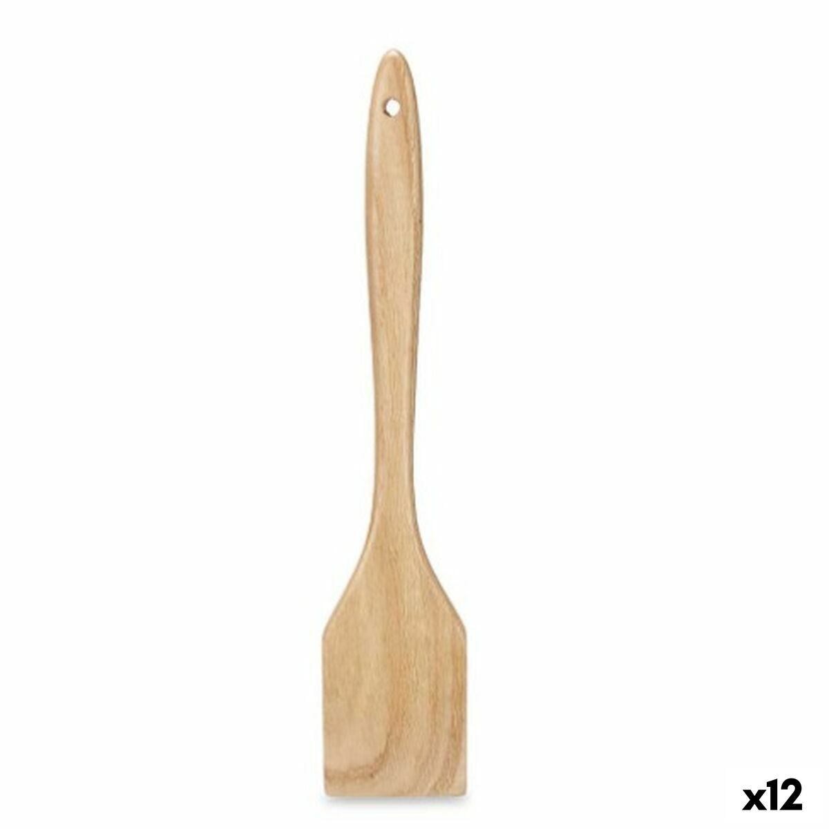 Kitchen Spatula Kinvara Wood 7 x 35,5 x 2 cm (12 Units)-0