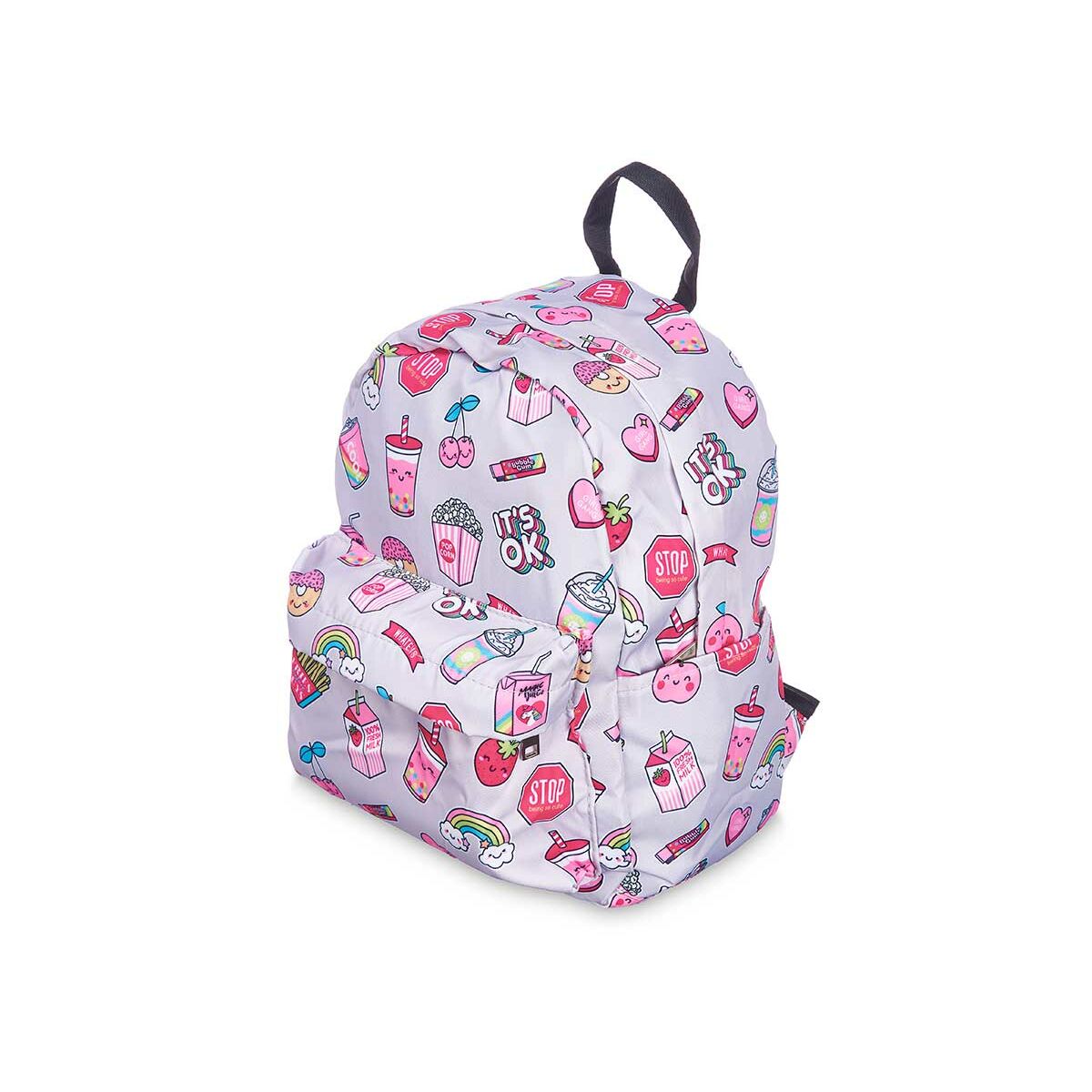 School Bag Pincello Multicolour 28 x 12 x 22 cm 22 x 28 x 12 cm Rainbow (12 Units)-3