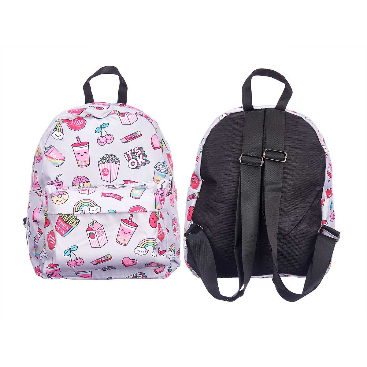 School Bag Pincello Multicolour 28 x 12 x 22 cm 22 x 28 x 12 cm Rainbow (12 Units)-2