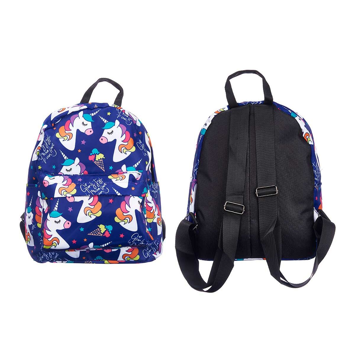 School Bag Pincello Multicolour 28 x 12 x 22 cm 22 x 28 x 12 cm Unicorn (12 Units)-2