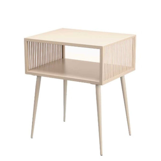Side table Gift Decor Beige 46,5 x 19,2 x 36,2 cm-0