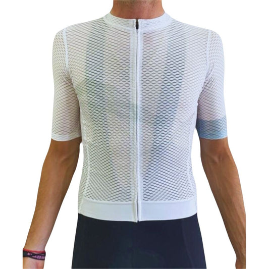 Cycling jersey Hemon Light Climb White-0