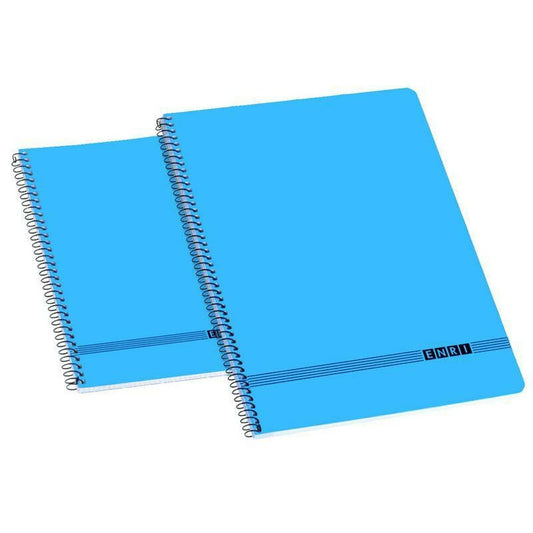 Notebook ENRI 80 Sheets Blue (10 Units)-1