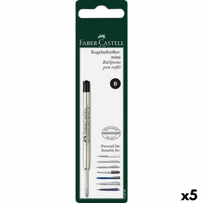 Replacements Faber-Castell Pen Black (5 Units)-0