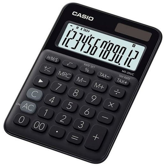 Calculator Casio MS-20UC 2,3 x 10,5 x 14,95 cm Black (10Units)-1