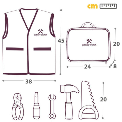 Tool Set Colorbaby My Tools 4 Units-1