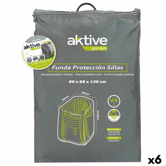 Chair Cover Aktive 66 x 120 x 66 cm (6 Units)-0