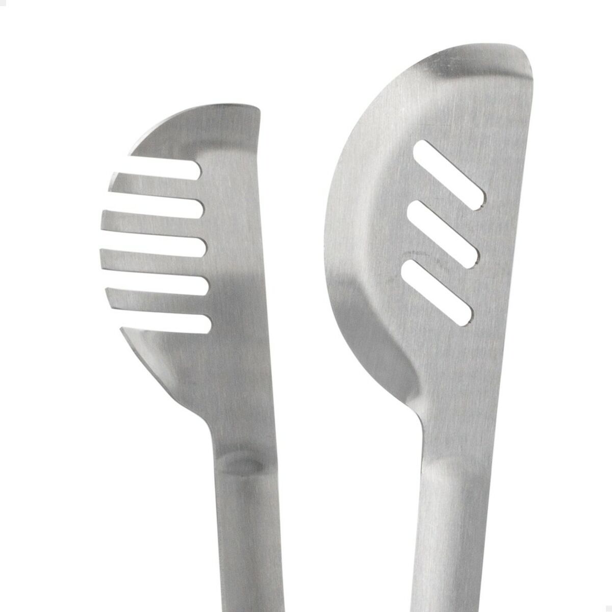 Barbecue Utensils Set Aktive 4 Pieces Barbecue Stainless steel 10 x 42 x 4 cm (4 Units)-2