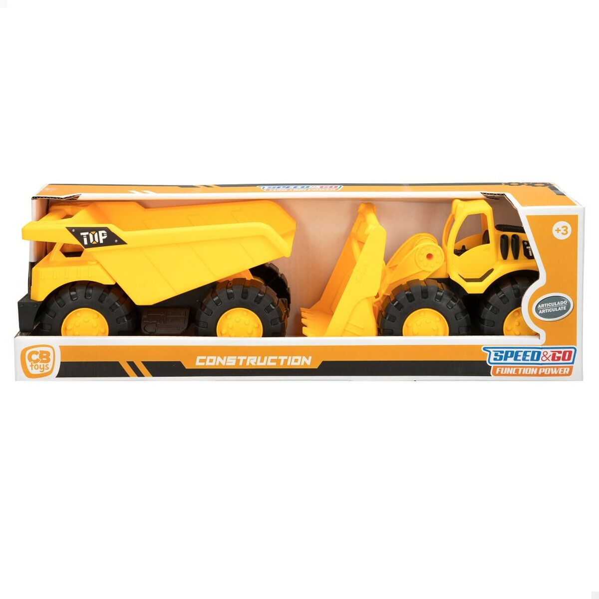 Construction Vehicles Speed & Go 18,5 x 10,5 x 10 cm (6 Units)-3