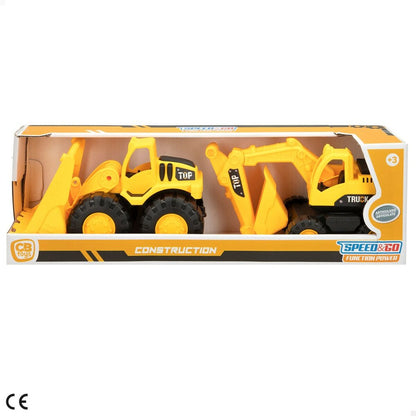 Construction Vehicles Speed & Go 18,5 x 10,5 x 10 cm (6 Units)-2
