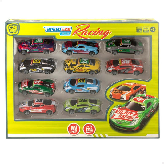 Vehicle Playset Speed & Go 8 x 2,2 x 3,6 cm (6 Units)-1