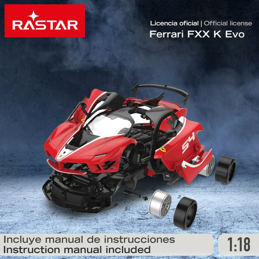 Remote-Controlled Car Ferrari (2 Units)-1