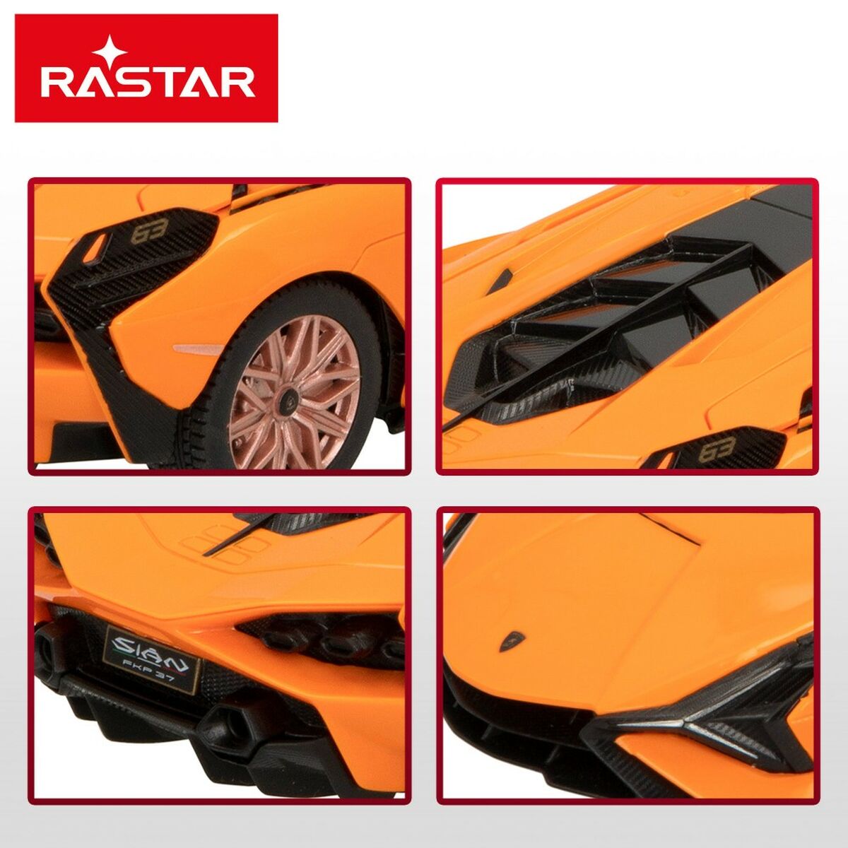Remote control car Lamborghini (4 Units)-2