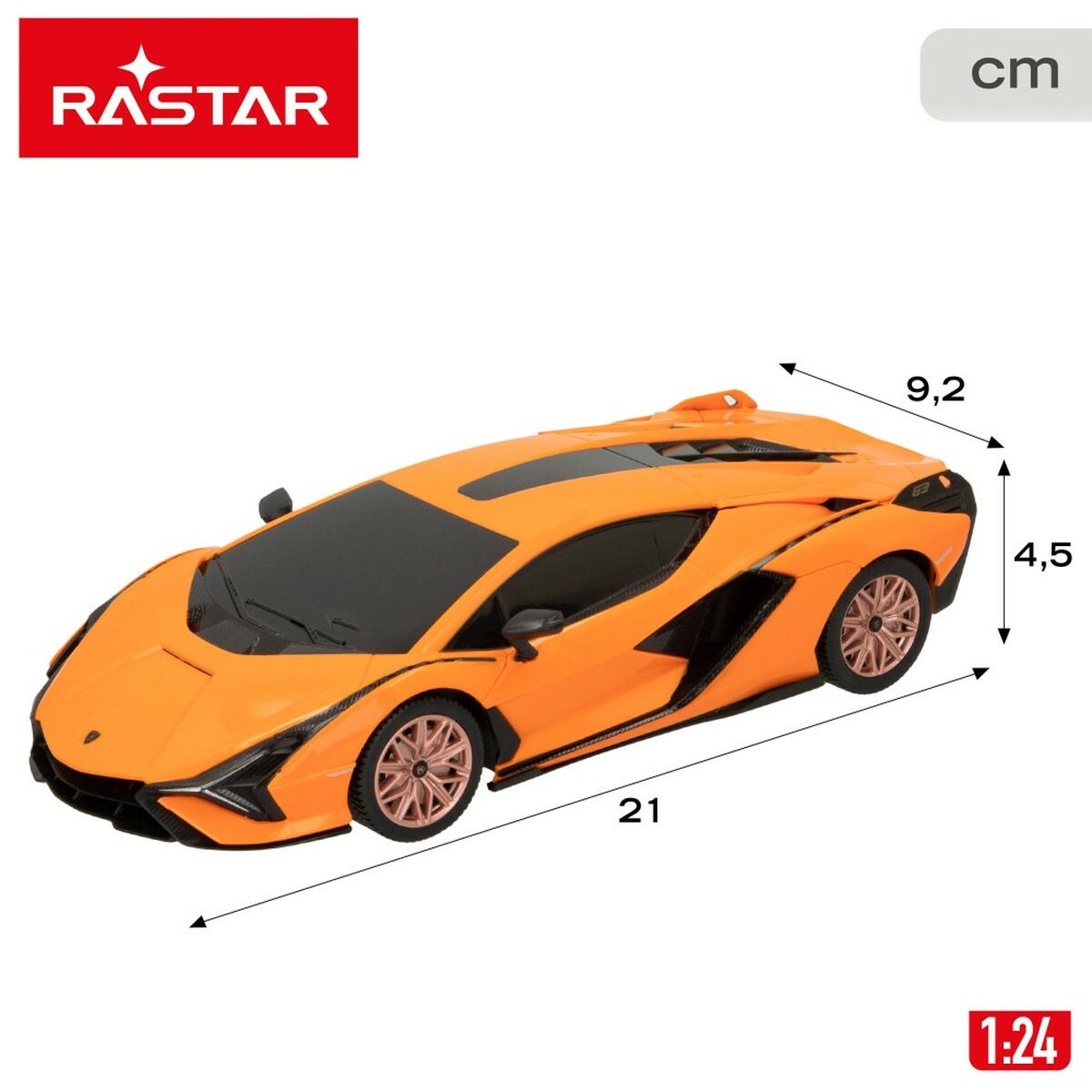 Remote control car Lamborghini (4 Units)-1