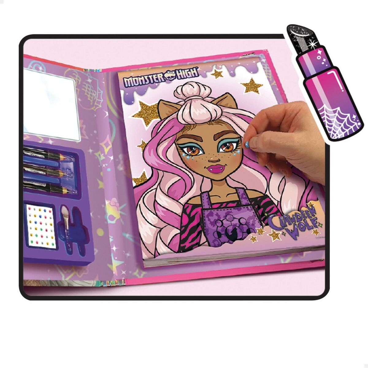 Children's Make-up Set Monster High (6 Units)-3